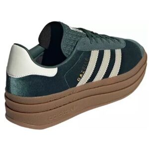 Adidas Gazelle Women's Shoes - Green and White